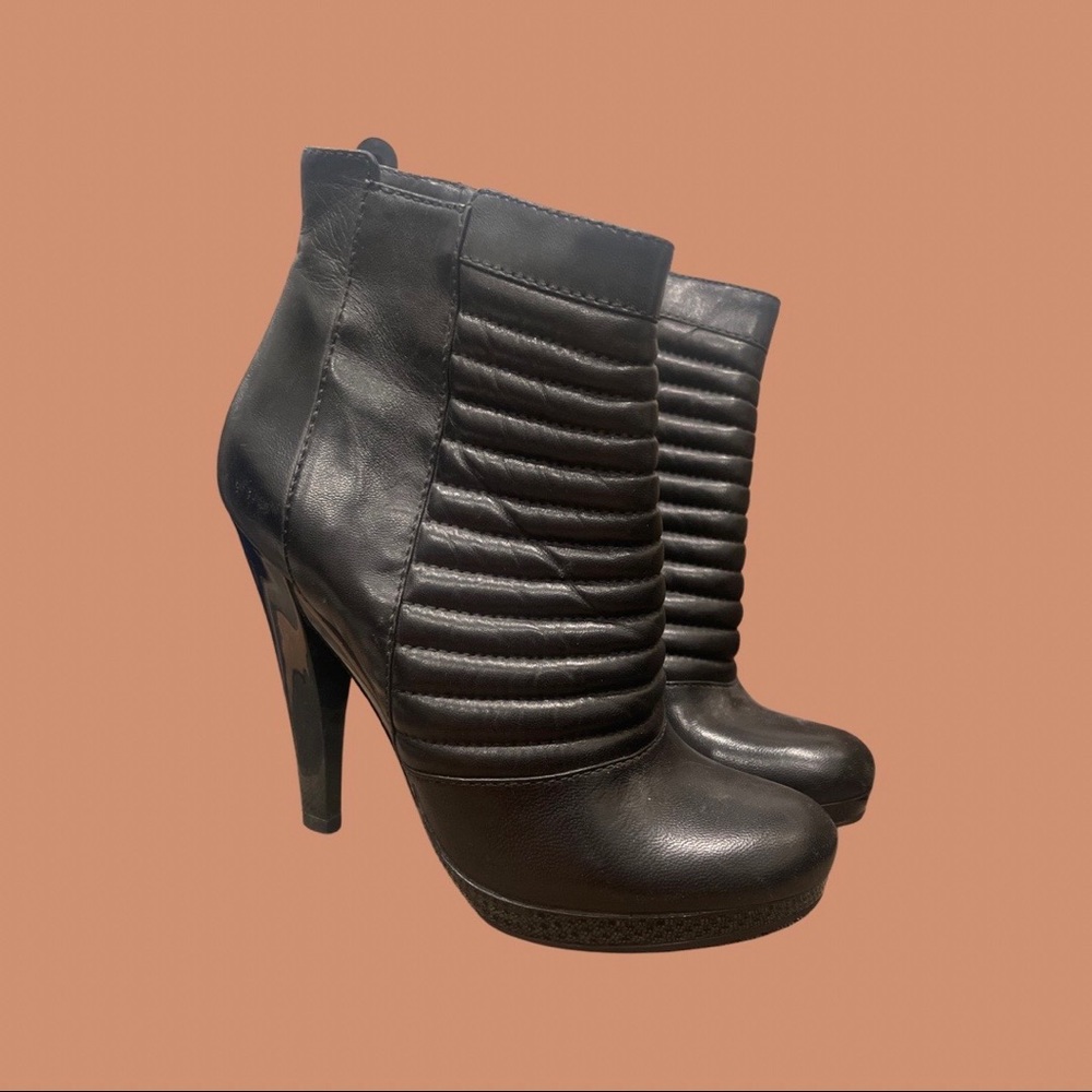 7 for all Mankind Moto High Heel Booties